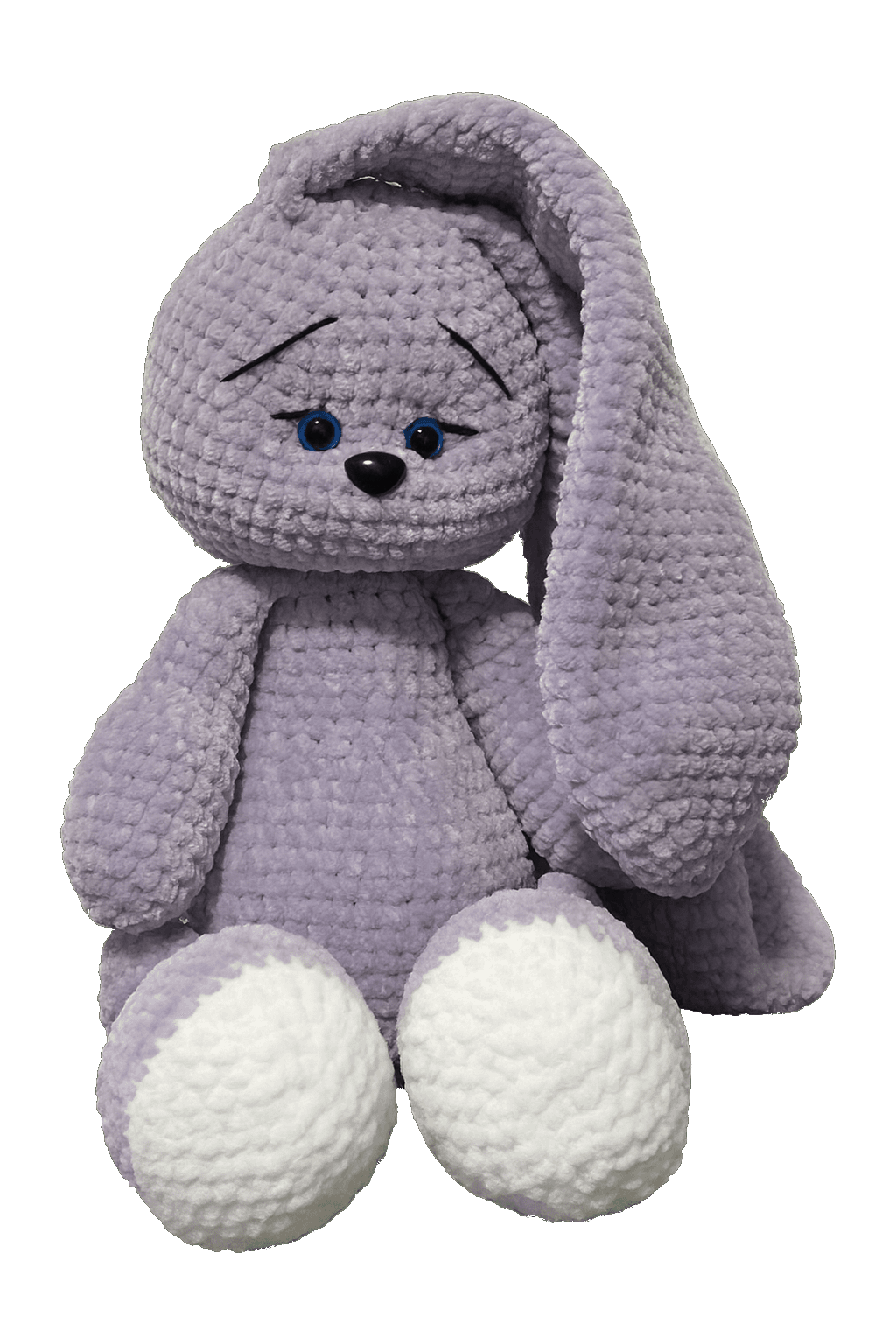 Crochet Purple Bunny