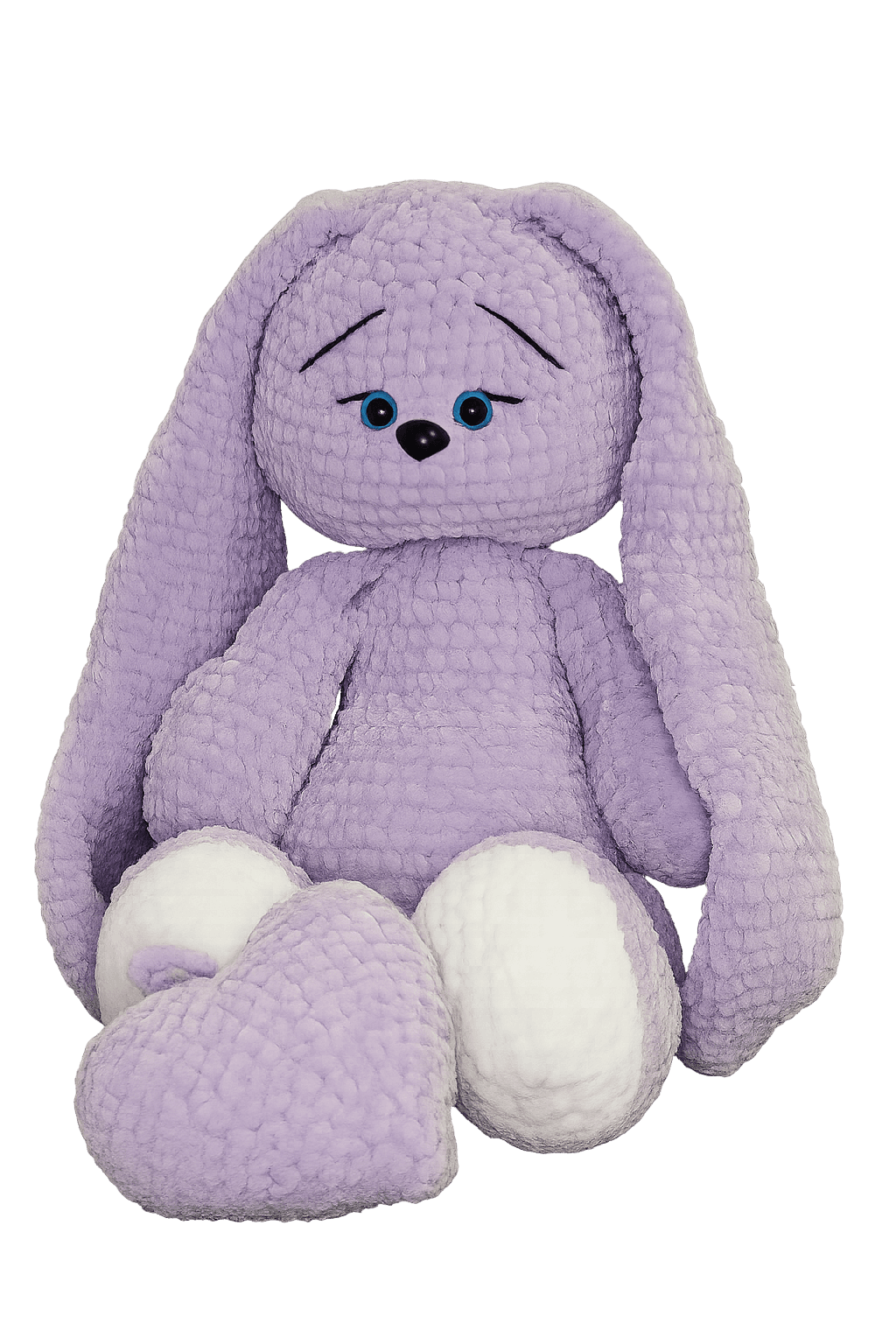 Crochet Purple Bunny