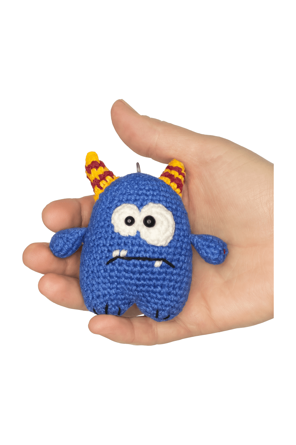 Crochet Monster Keychain