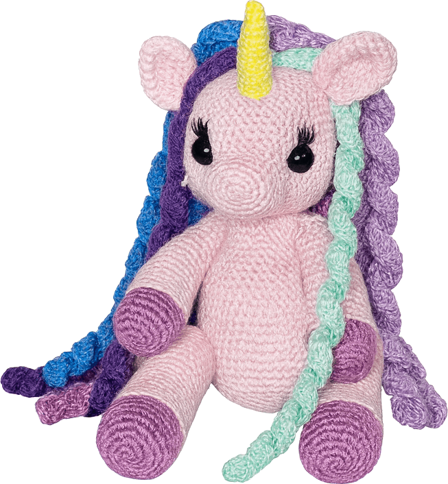 Handmade Crochet Unicorn