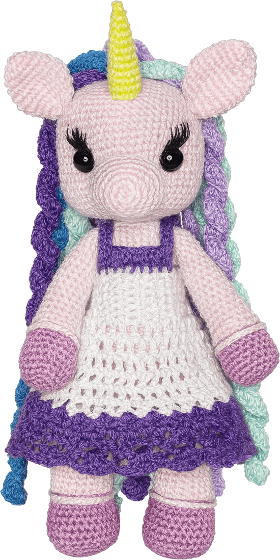 Handmade Crochet Unicorn